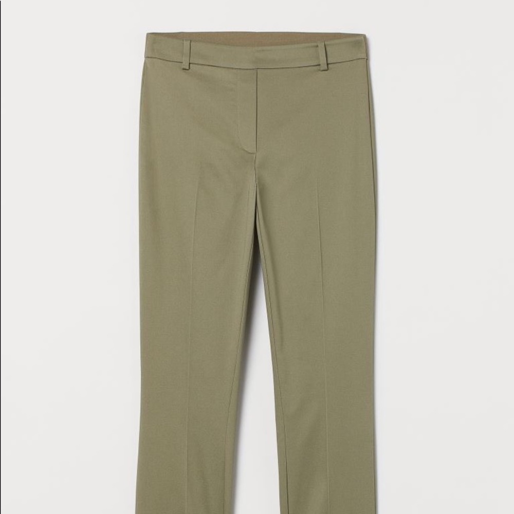 H&M Green Ankle Slacks